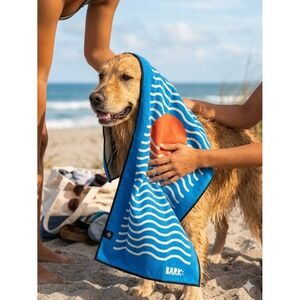 Nomadix Mini Towel Bark Blue Orange Sun Graphic Quick Dry Recycled 16x40 NEW
